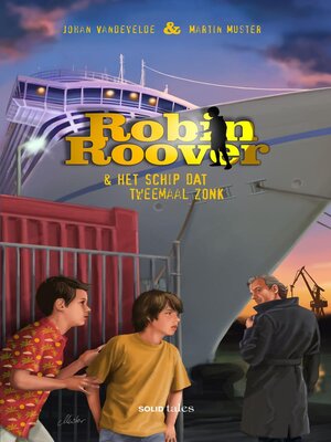 cover image of Robin Roover en het schip dat tweemaal zonk